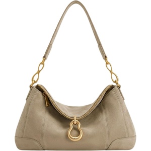 image:imageJW PEI Womens Jayla Metal Pendant Embellished Shoulder BagGrey