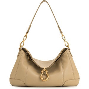 image:imageJW PEI Womens Jayla Metal Pendant Embellished Shoulder BagKhaki