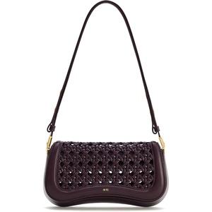 image:imageJW PEI Womens Joy Shoulder BagDark Red Woven