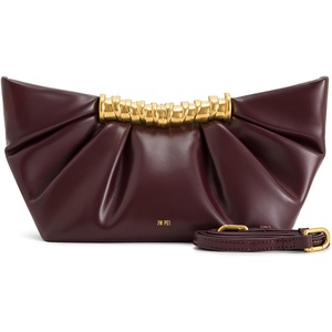 image:imageJW PEI Womens Leia Pleated ClutchDeep Burgundy