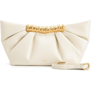 image:imageJW PEI Womens Leia Pleated ClutchWhite