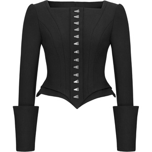 image:imageJW PEI Womens Lydia CorsetInspired BlazerBlack