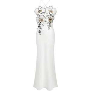 image:imageJW PEI Womens Orchid Embroidered DressWhiteBlack