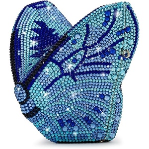 image:imageJW PEI Womens Paisley Crystal Butterfly ClutchBlue