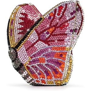 image:imageJW PEI Womens Paisley Crystal Butterfly ClutchMulticolor