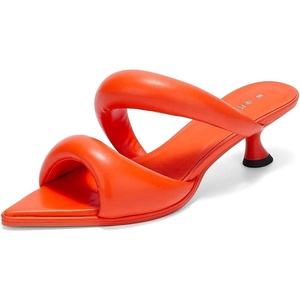 image:imageJW PEI Womens Sara Mule Heeled SandalsScarlet