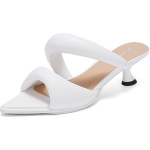 image:imageJW PEI Womens Sara Mule Heeled SandalsWhite