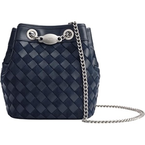 image:imageJW PEI Womens Yara HandWoven Bucket BagDark Blue