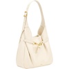 image:imageJEI Womens Alina Faux Suede Hobo BagWhite