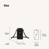 image:imageJW PEI Aylin Canvas amp Quinn Vegan Leather Cell Phone Crossbody BagBlackq