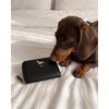 image:imageJW PEI Maeve Dachshund Metal Emblem Zip Wallet  BlackBlack