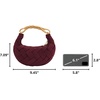 image:imageJW PEI Orla Weave HandbagClaret