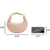 image:imageJW PEI Orla Weave HandbagPink Beige