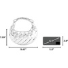 image:imageJW PEI Orla Weave HandbagSilver