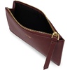 image:imageJW PEI Quinn Zipped Card HolderBurgundy Grained Vegan Leather