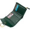 image:imageJW PEI Stella Wallet  Black Grained Vegan LeatherDark GreenA