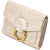 image:imageJW PEI Stella Wallet  Black Grained Vegan LeatherIvoryA