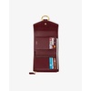 image:imageJW PEI Stella Wallet  Black Grained Vegan LeatherWine Red