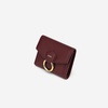 image:imageJW PEI Stella Wallet  Black Grained Vegan LeatherWine Red