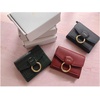 image:imageJW PEI Stella Wallet  Black Grained Vegan LeatherWine Red