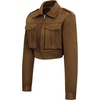 image:imageJW PEI Womens Adeline Faux Suede JacketBrown
