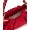 image:imageJW PEI Womens Amelia Faux Suede Pleated Shoulder BagRed