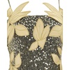 image:imageJW PEI Womens Araminta Sequined Gown with Floral DetailsGold