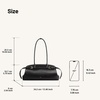 image:imageJW PEI Womens Arden Belt Detail EastWest Shoulder BagBlack