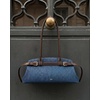 image:imageJW PEI Womens Arden Belt Detail EastWest Shoulder BagBlue Denim