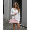 image:imageJW PEI Womens Arden Belt Detail EastWest Shoulder BagPink
