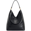 image:imageJW PEI Womens Aria Faux Suede Shoulder BagBlack Croc