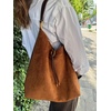 image:imageJW PEI Womens Aria Faux Suede Shoulder BagBrown