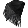 image:imageJW PEI Womens Ariana Asymmetric Fringe Sueded TopBlack