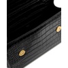 image:imageJW PEI Womens Astrid Calla Lily Metal Handle Top Handle BagBlack Croc