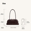image:imageJW PEI Womens Aveline Shoulder BagDark Brown