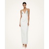 image:imageJW PEI Womens Ayliua SweetheartNeckline Rhinestones Embellished Long DressWhite