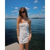 image:imageJW PEI Womens Blossoming Elegance Strapless DressWhite