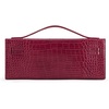 image:imageJW PEI Womens Bria Structured Top Handle BagBurgundy Croc
