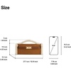 image:imageJW PEI Womens Bria Structured Top Handle BagYellow Brown