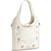 image:imageJW PEI Womens Brooke Mini Belted Embellished Top Handle BagIvory