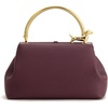 image:imageJW PEI Womens Bruna Dachshund Metal Handle Top Handle BagBurgundy