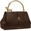 image:imageJW PEI Womens Bruna Dachshund Metal Handle Top Handle BagDark Brown