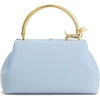 image:imageJW PEI Womens Bruna Dachshund Metal Handle Top Handle BagLight Blue