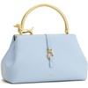 image:imageJW PEI Womens Bruna Dachshund Metal Handle Top Handle BagLight Blue