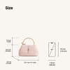 image:imageJW PEI Womens Bruna Dachshund Metal Handle Top Handle BagLight Pink