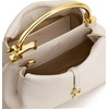 image:imageJW PEI Womens Bruna Dachshund Metal Handle Top Handle BagWhite