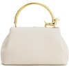 image:imageJW PEI Womens Bruna Dachshund Metal Handle Top Handle BagWhite