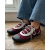 image:imageJW PEI Womens Caitlin Laceup Ballerina SneakersBurgundy  Light Grey