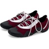 image:imageJW PEI Womens Caitlin Laceup Ballerina SneakersBurgundy  Light Grey