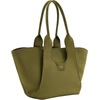 image:imageJW PEI Womens Cara Faux Suede Tote BagDark Olive